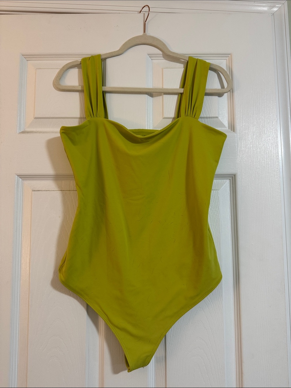 Abercrombie & Fitch Neon Green Bodysuit